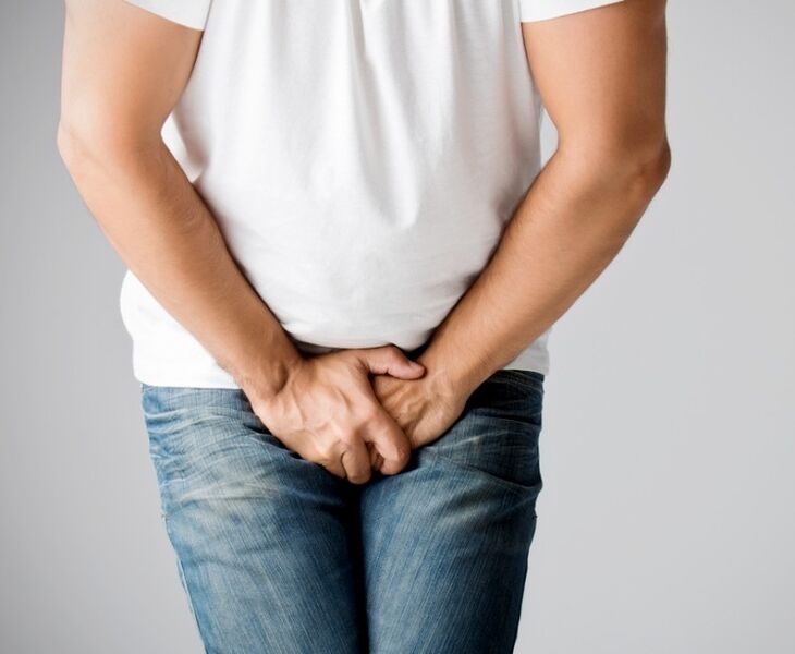 Pain in the groin indication for taking Uromexil capsules. 