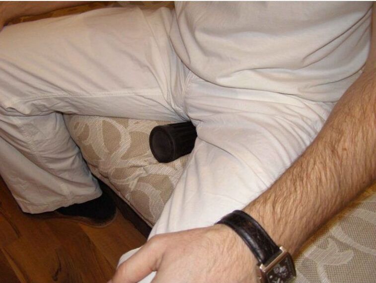 indirect prostate massage